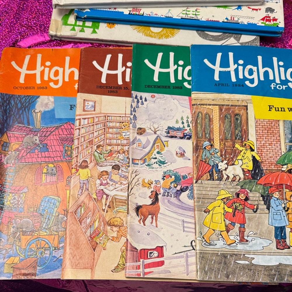 Highlights Children’s Magazines - 1983 and 1984